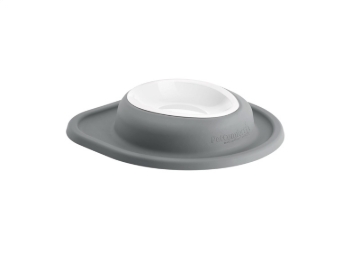 Picture of WeatherTech Pet Feeding System Single Low 16oz 2in. Poly Bowl - Dark Grey