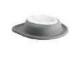 Picture of WeatherTech Pet Feeding System Single Low 32oz 3in. Poly Bowl - Dark Grey