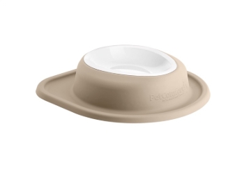 Picture of WeatherTech Pet Feeding System Single Low 32oz 3in. Poly Bowl - Tan