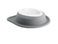 Picture of WeatherTech Pet Feeding System Single Low 64oz 3in. Poly Bowl - Dark Grey