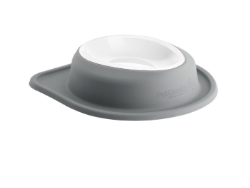 Picture of WeatherTech Pet Feeding System Single Low 64oz 3in. Poly Bowl - Dark Grey