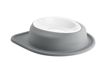Picture of WeatherTech Pet Feeding System Single Low 96oz 3in. Poly Bowl - Dark Grey