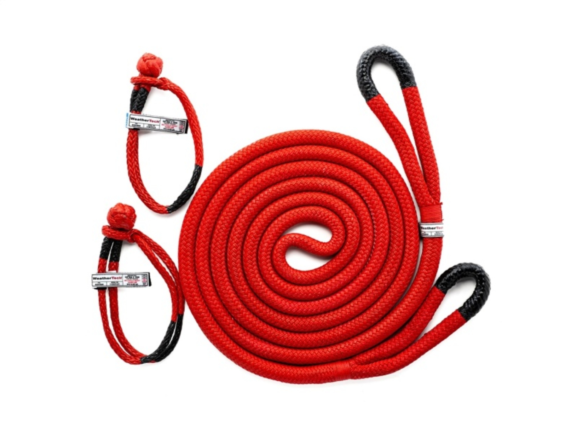 Picture of WeatherTech Kinetic Recovery Rope - Red/Black
