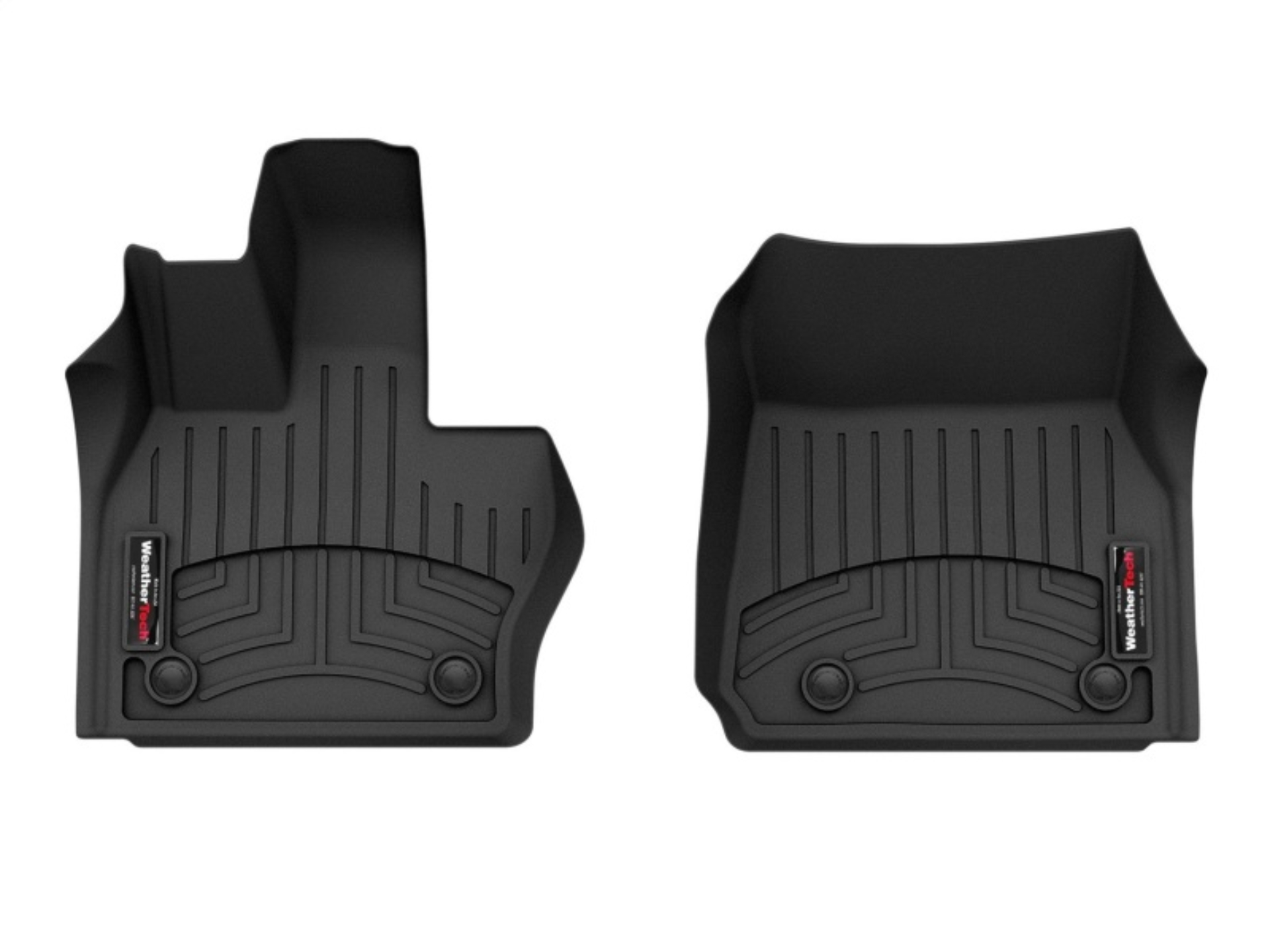 Picture of WeatherTech WT FloorLiner-Front-Blk Floor Mats - 4417531