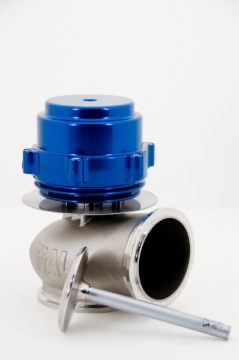 Picture of TiAL Sport V60 Wastegate 60mm .228 Bar (3.31 PSI) w/Clamps - Blue