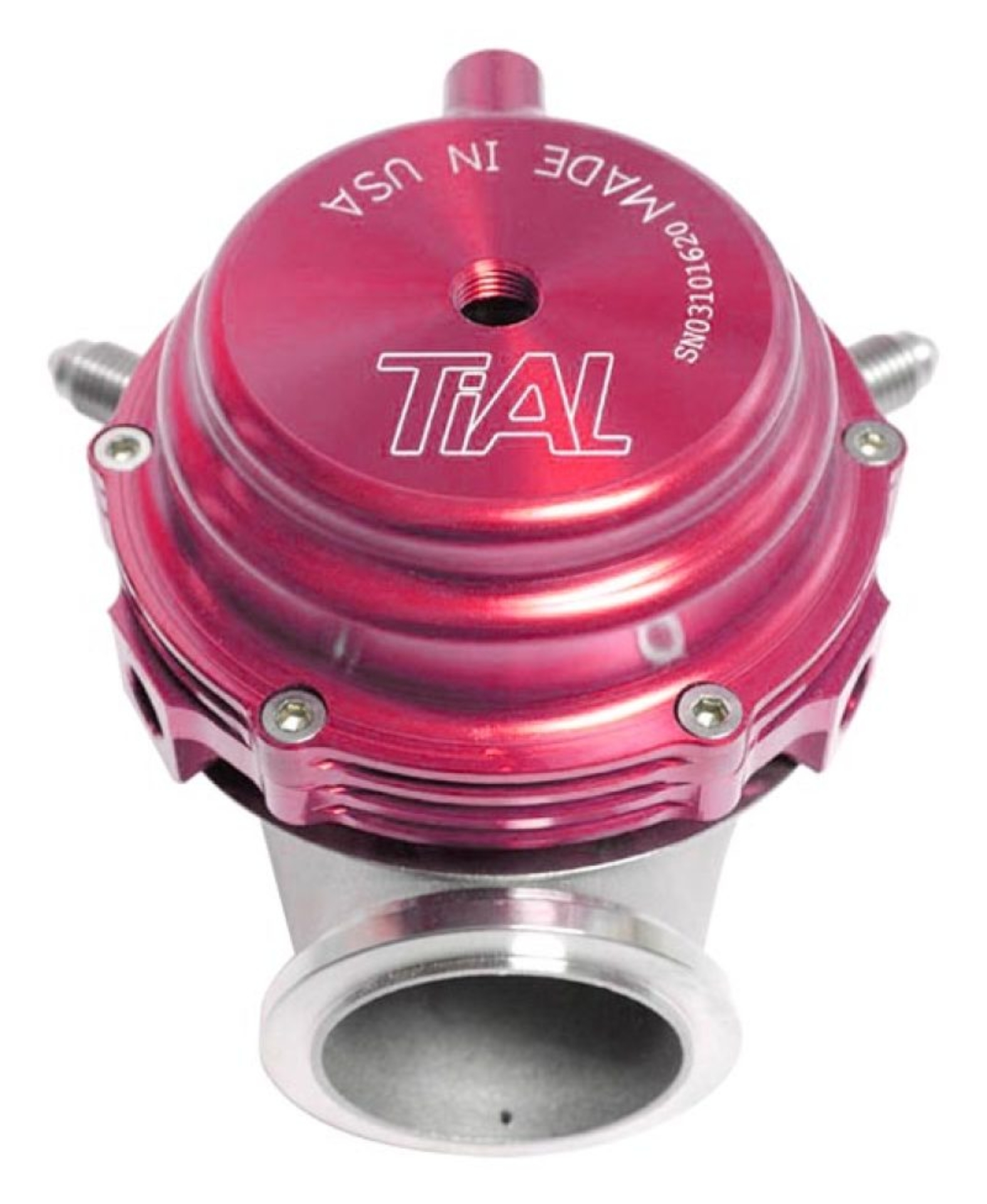 Picture of TiAL Sport MVR Wastegate 44mm 14.5 PSI w/Clamps - Red
