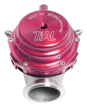 Picture of TiAL Sport MVR Wastegate 44mm 14.5 PSI w/Clamps - Red