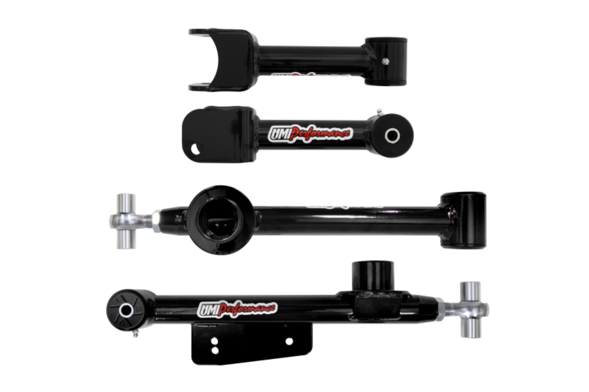 Picture of UMI Performance 79-98 Ford Mustang Upper & Lower Rear Control Arms Kit