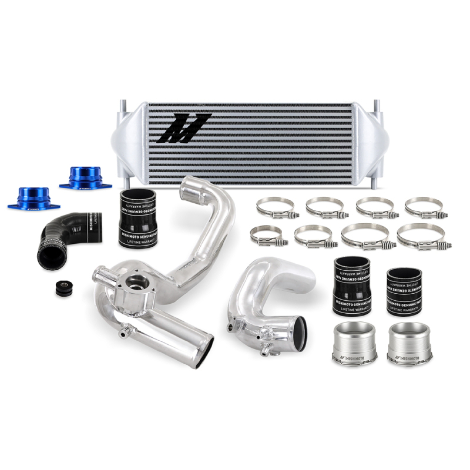 Picture of Mishimoto 21+ 2.3L Bronco Stock Location INT Kit P Pipes SL Core