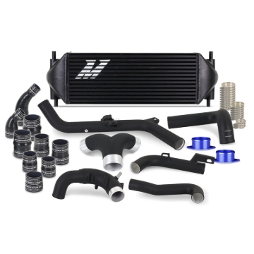 Picture of Mishimoto 21+ Bronco 2.7 Stock Location INT Kit MWBK Pipes BK Cooler