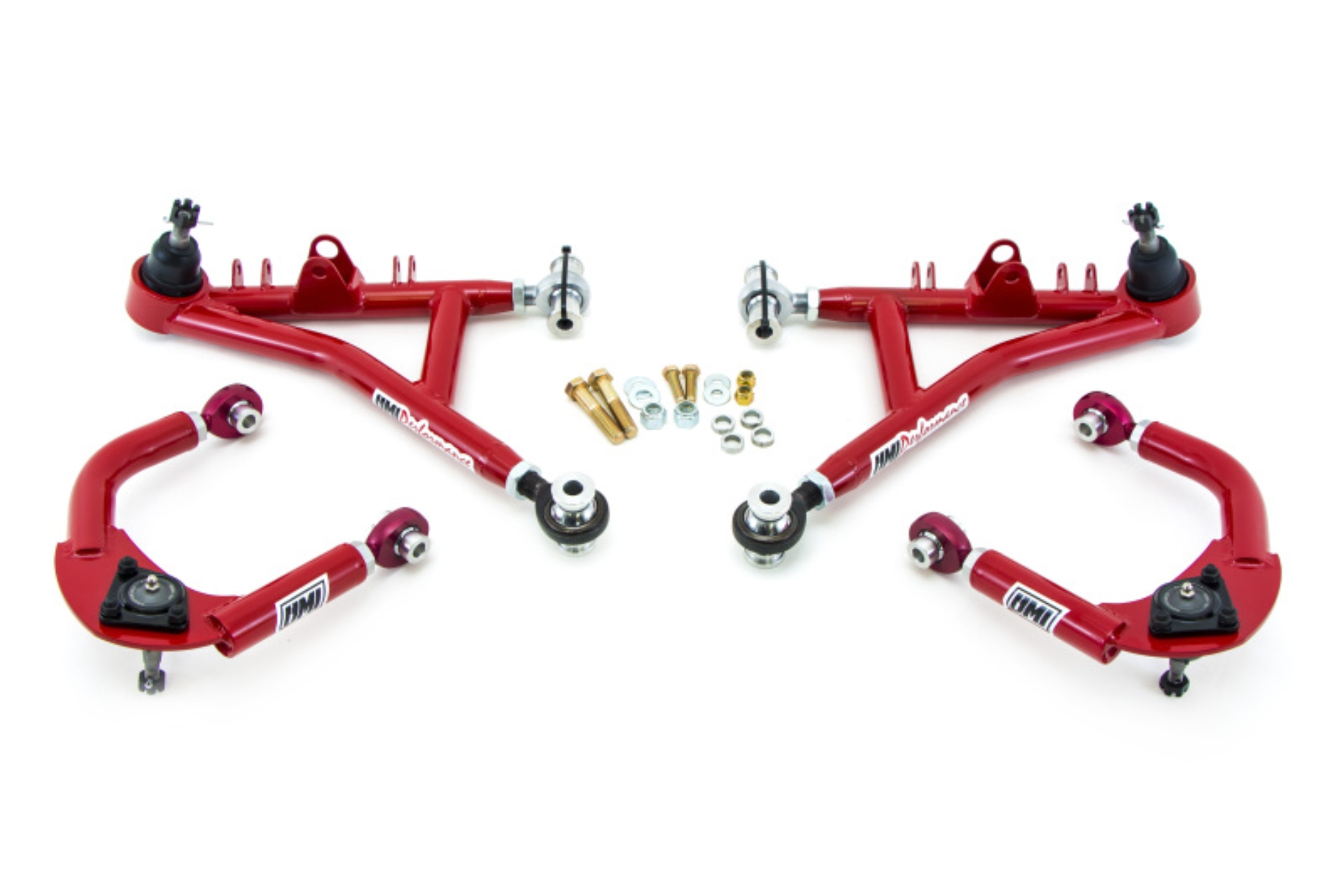 Picture of UMI Performance 93-02 GM F-Body Front A-arm Kit Adjustable CrMo Drag Race