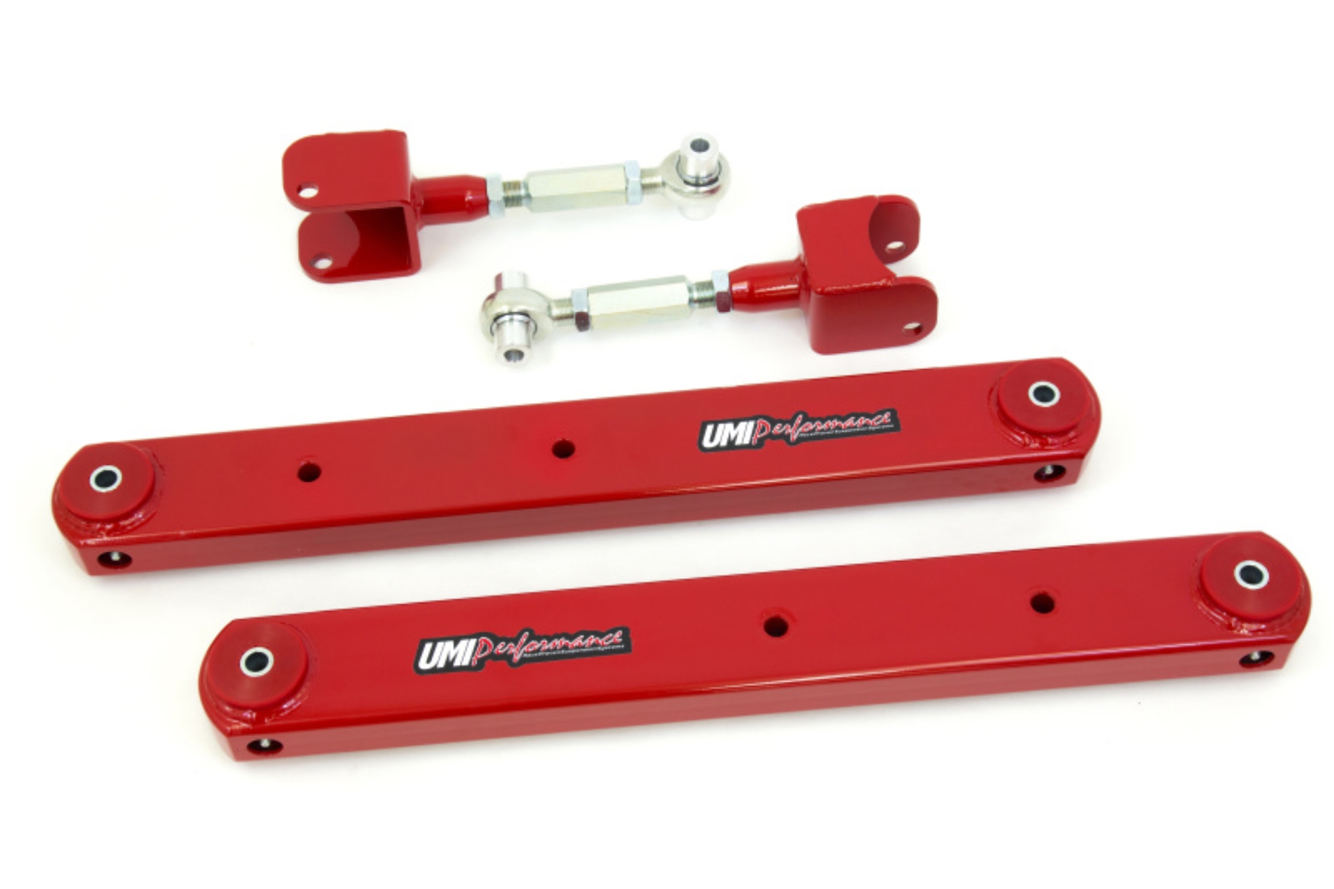 Picture of UMI Performance 68-72 GM A-Body Rear Control Arm Kit Fully Boxed Lowers Adjustable Uppers