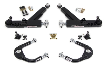 Picture of UMI Performance 93-02 GM F-Body A-Arm Kit Double Shear Mount Boxed Lower + Adj Upper