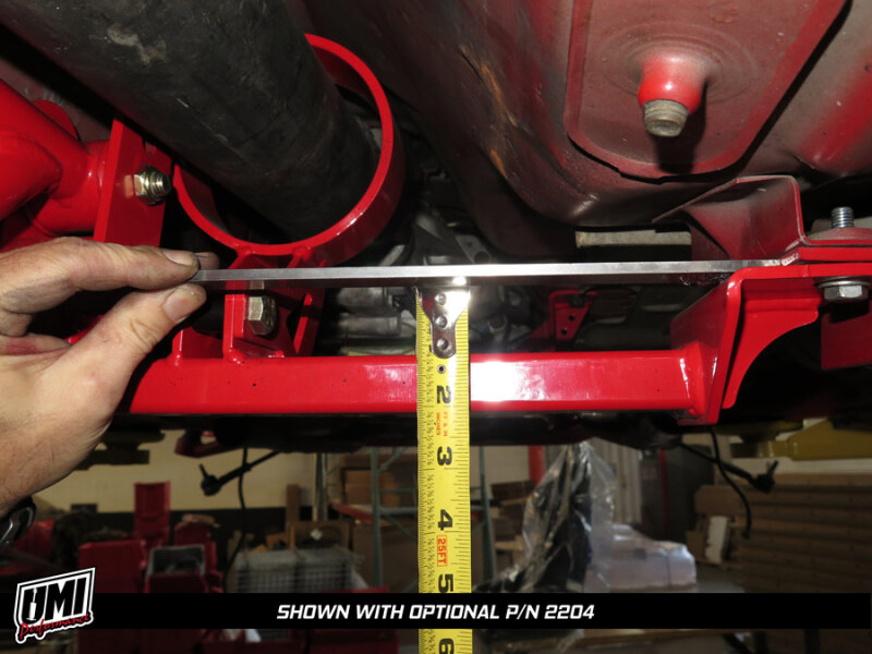 Picture of UMI Performance UMI Crossmember Reinforcements Suspension Arms & Components - 2201AS-R