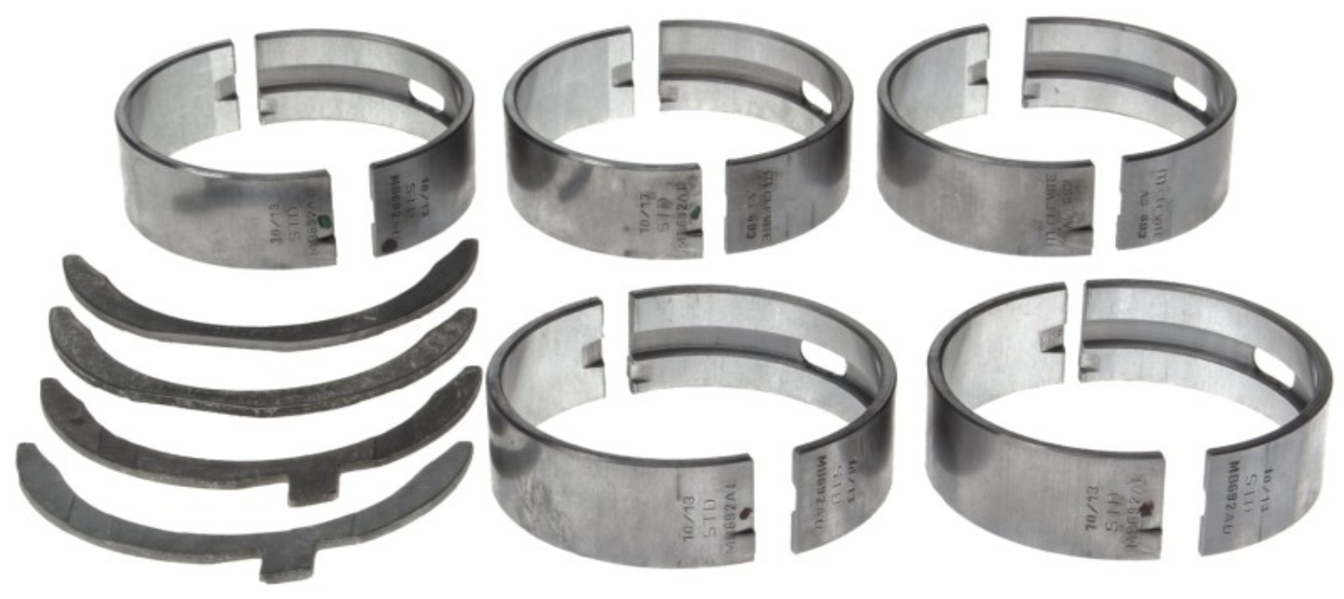 Picture of Clevite Cummins L10 M11 Series Eng From S/N 34853316 Tab Design On Lower T/W Main Bearing Set