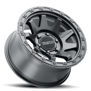 Picture of Method MR317 17x9 -12mm Offset 6x5.5 106.25mm CB Matte Black Wheel