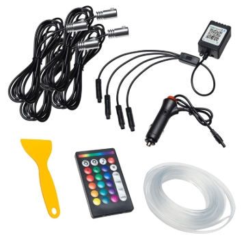Picture of Oracle Lighting Ford Bronco ColorSHIFT Fiber Optic LED Interior Kit