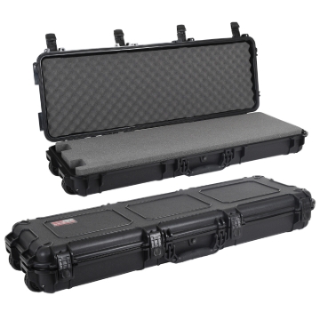 Picture of Go Rhino XVenture Gear Hard Case w/ Foam - Long 44in. / IP67 / Automatic Air Valve - Textured Black