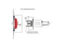 Picture of McLeod Spacer Aluminum Hyd T.O. Bearing T56 2 Hole .950in Thick