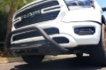 Picture of Go Rhino 19-22 Ram 1500 w/o ParkSense (Excl. Rebel/Warlock/TRX) RC4&RC3 LR Brackets - Textured black