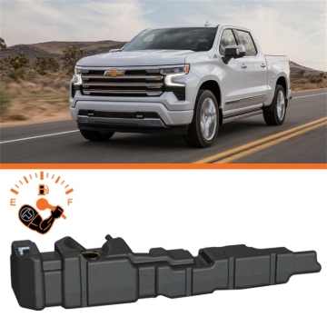 Picture of Titan Fuel Tanks 19-24 GM 1500 Duramax Crew Cab Short/Standard Bed 46 Gallon XXL Mid-Ship Fuel Tank
