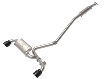 Picture of aFe 22-23 Hyundai Kona N L4 2.0L(t) Takeda 3in 304 SS Cat-Back Exhaust System w/ Black Tips