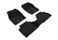 Picture of 3D MAXpider ACE Elegant-Combo-Black Floor Mats - L1FR10904709