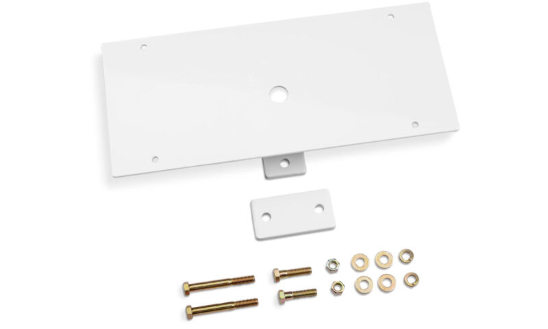Picture of Light Bracket; White; 10-1/2" Base Center Mount