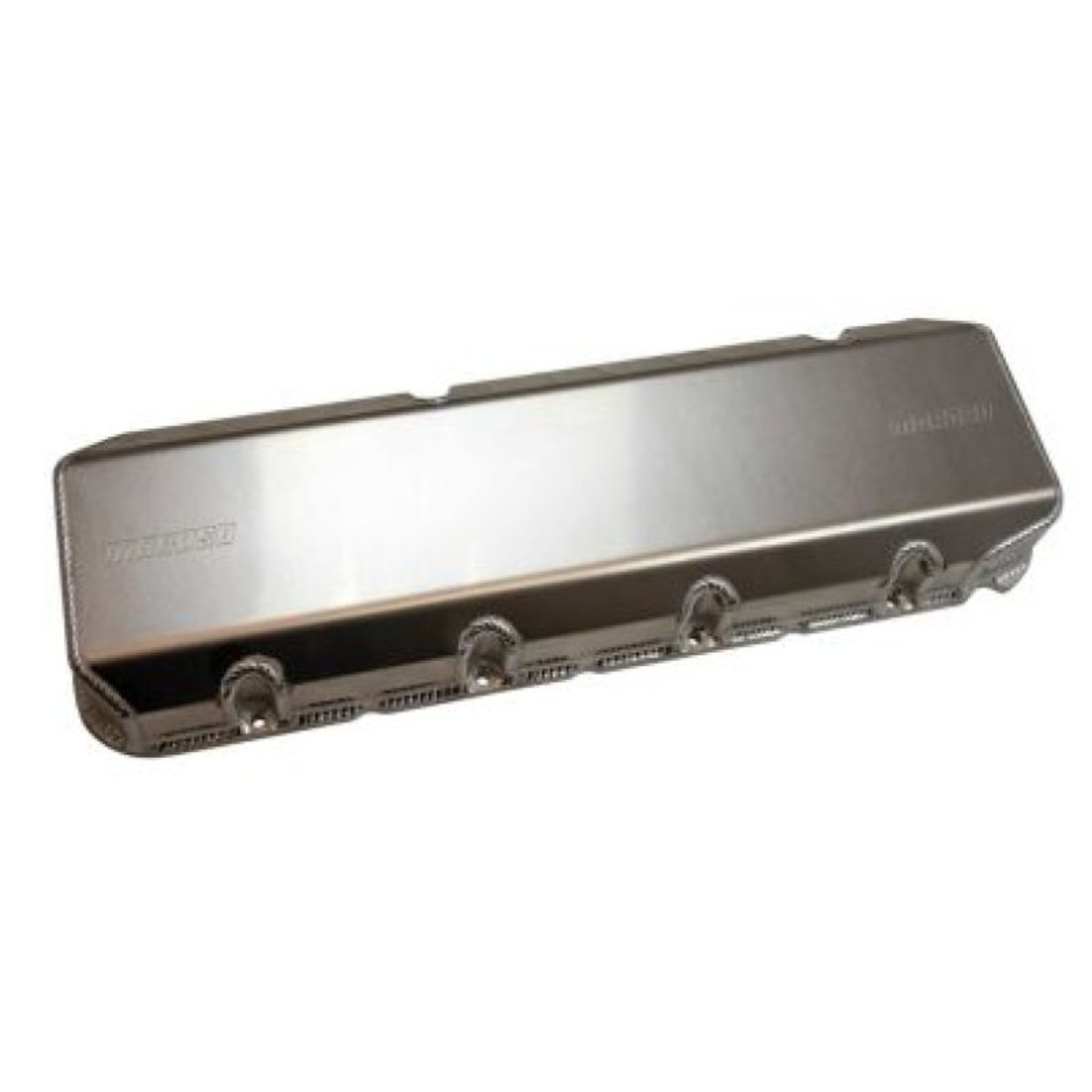 Picture of Moroso BBC R-M Raptor 12 Deg/Profiler Hitman 12 Deg Aluminum Valve Cover w/Billet Rail - Pair