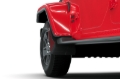 Picture of Rally Armor RAL UR Blk Flap/Grey Logo Mud Flaps - MF84-BLK-GRY