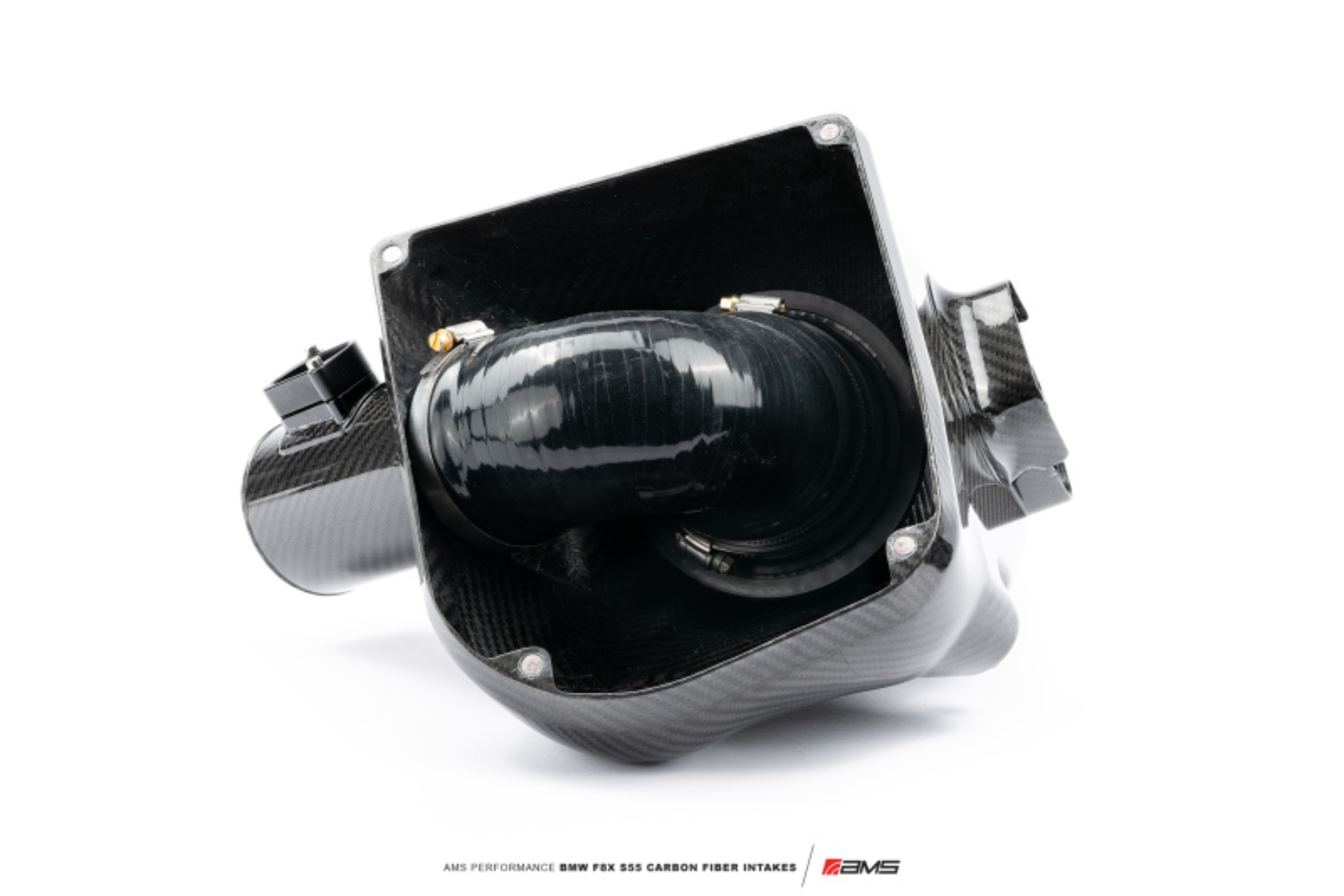 Picture of AMS Performance 15-18 BMW M3 / 15-20 BMW M4 w/ S55 3.0L Turbo Engine Carbon Fiber Intake