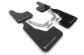 Picture of Rally Armor 22-24 Hyundai Ioniq 5 Black Mud Flap w/Light Blue Logo