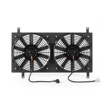 Picture of Mishimoto 90-97 Mazda Miata Aluminum Fan Shroud Kit - Black