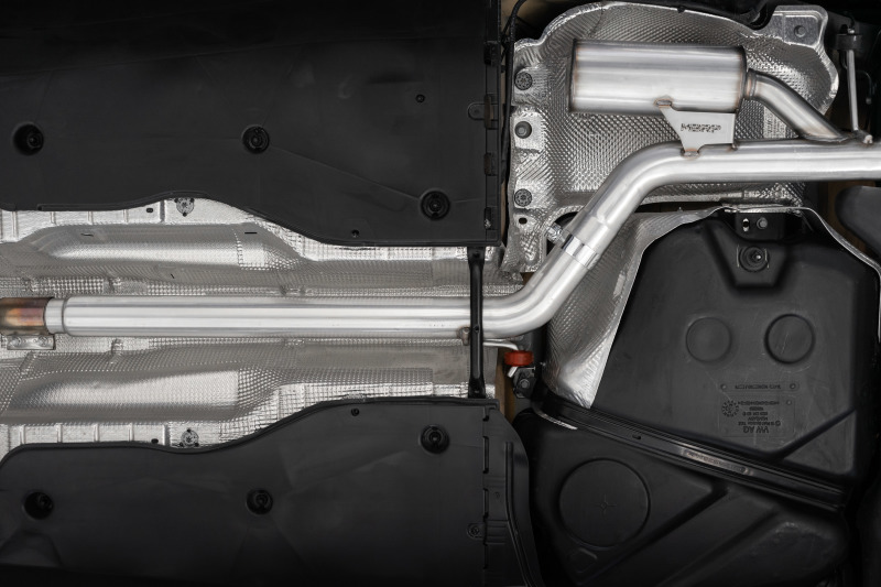 Picture of MBRP 2022 Volkswagen Golf GTI MK8 T304 SS 3in Cat-Back Exhaust 2.5in Dual Split Rear w/ SS Tips