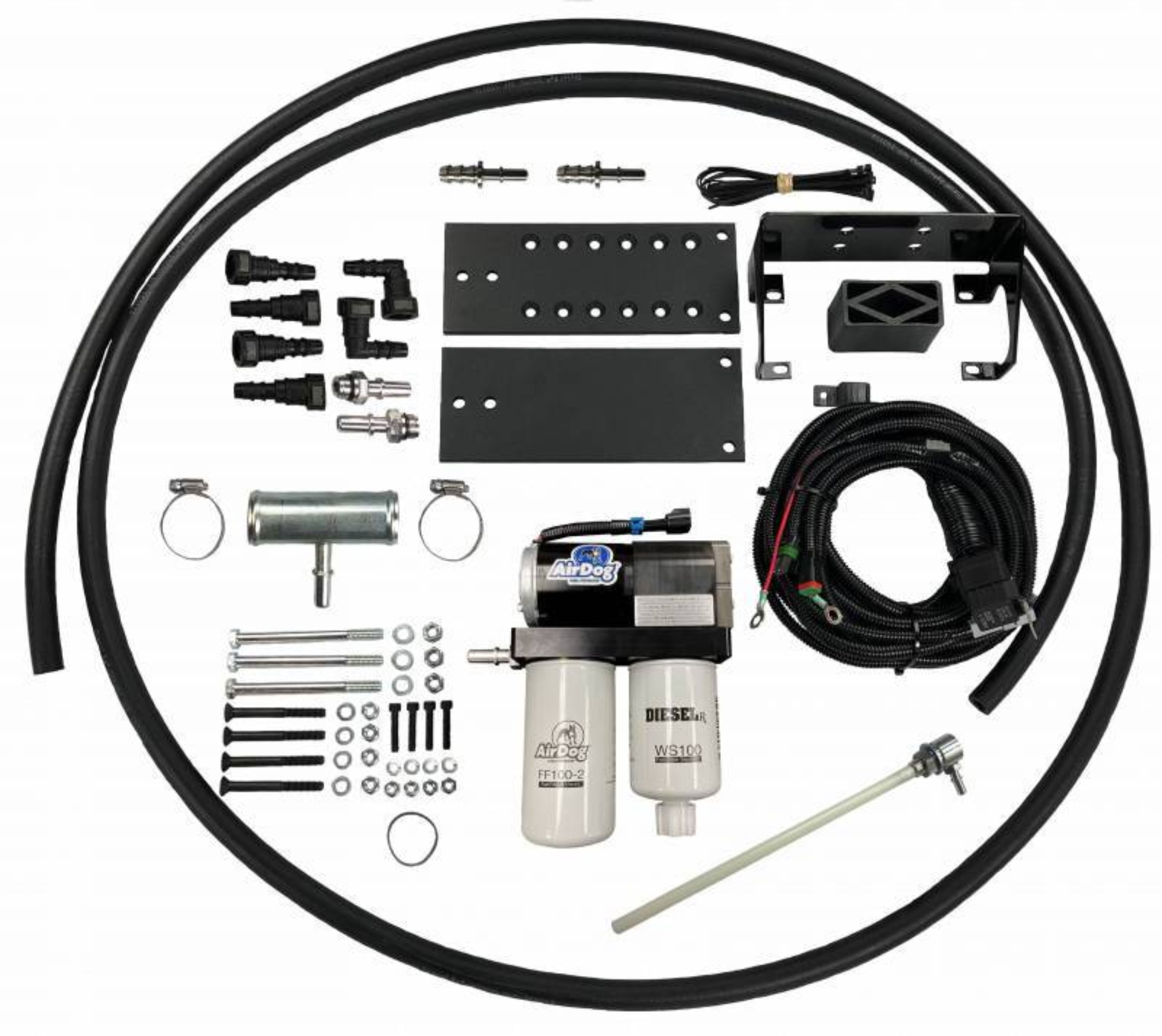 Picture of PureFlow AirDog 08-10 Ford 6.4L Powerstroke FP-150-4G Fuel Air Separation System