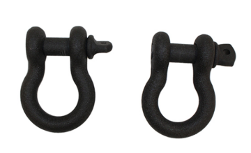 Picture of Fishbone Offroad D Ring 3/4In Gloss - Black 2 Piece Set