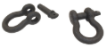Picture of Fishbone Offroad D Ring 3/4In Gloss - Black 2 Piece Set