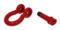 Picture of Fishbone Offroad D Ring 3/4In Red 2 Piece Set
