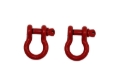 Picture of Fishbone Offroad D Ring 3/4In Red 2 Piece Set