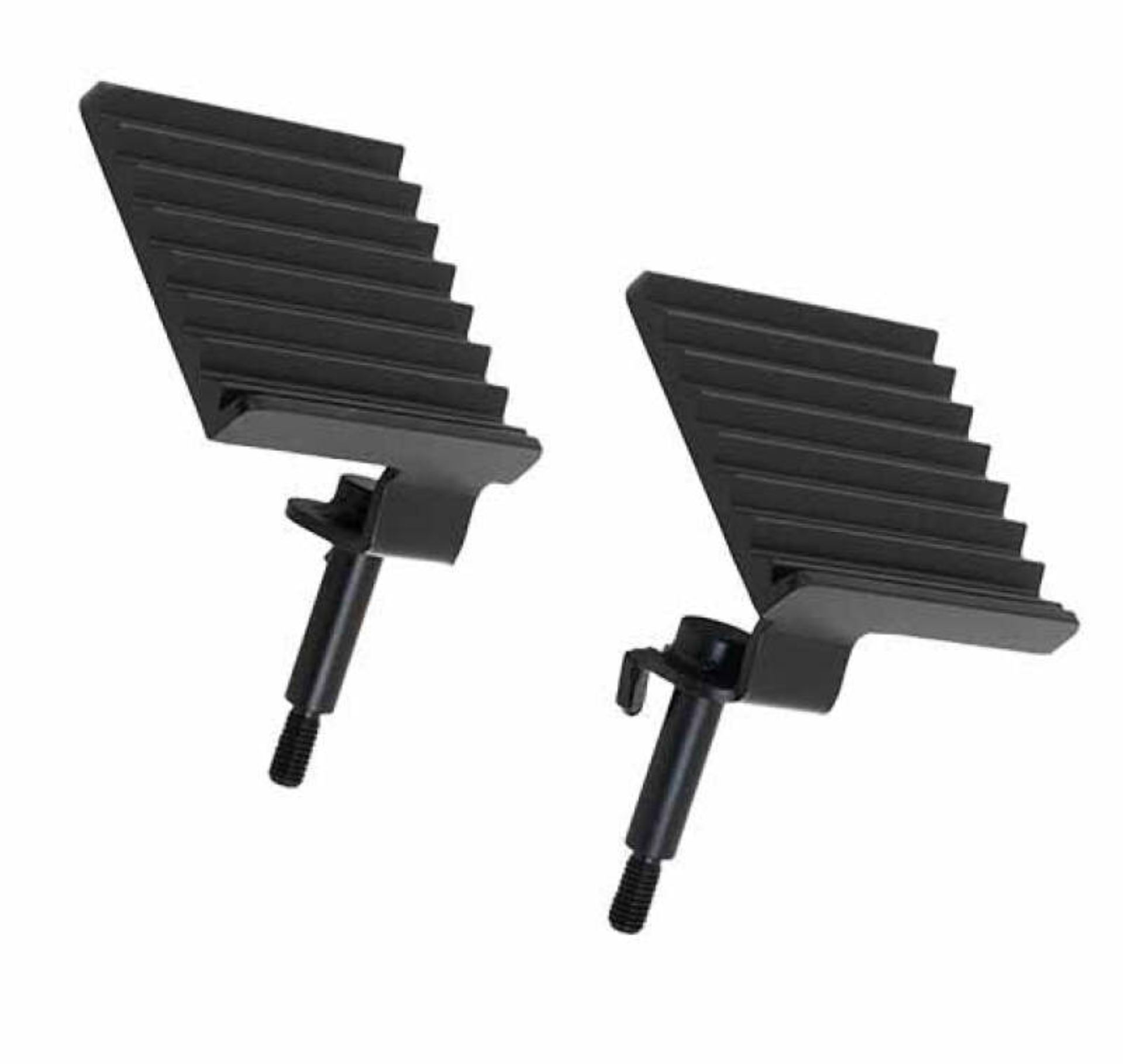 Picture of Fishbone Offroad 07-18 Jeep Wrangler JK - Foot Peg Set - Black