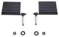 Picture of Fishbone Offroad 76-06 Jeep CJ YJ TJ Wrangler Foot Peg Set Gloss - Black
