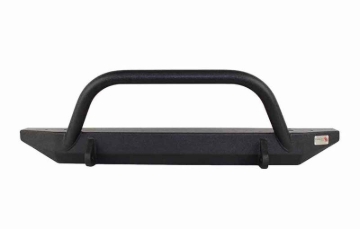 Picture of Fishbone Offroad 97-06 Jeep Wrangler TJ Rubicon Front Bumper W/Winch Guard - Blk Textured Powdercoat
