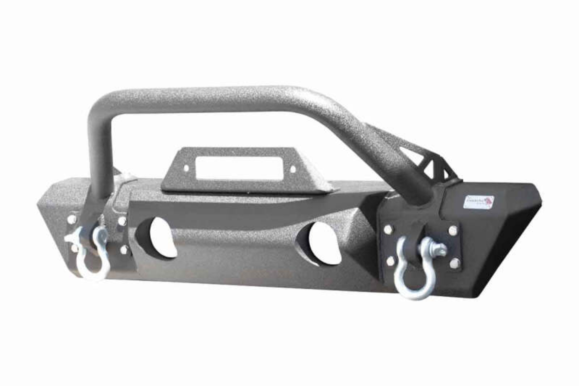 Picture of Fishbone Offroad 2018+ Jeep JL/Gladiator Wrangler JL/Gladiator Front Winch Bumper - Black Powdercoat