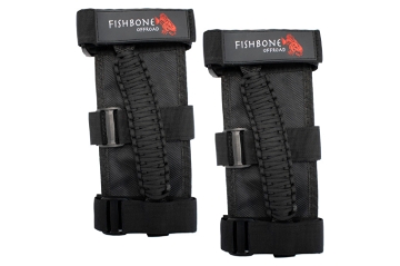 Picture of Fishbone Offroad Paracord Grab Handles w/Three Straps - Black