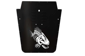 Picture of Fishbone Offroad 07-12 Jeep Wrangler JK Hood Louver - Black