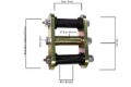 Picture of Fishbone Offroad 76-86 Jeep CJ-7 Rear Greaseable Shackle