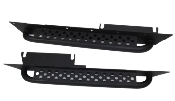 Picture of Fishbone Offroad 97-06 Jeep Wrangler TJ Steel Rock Slider - Black Textured Powdercoat