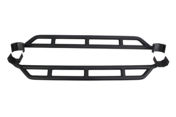Picture of Fishbone Offroad 07-18 Jeep JK 4 Door Wrangler JK Steel Rock Sliders - Blk Textured Powdercoat