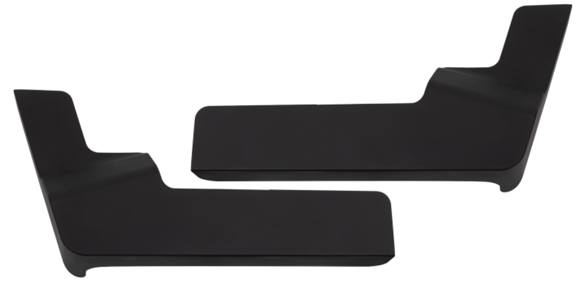 Picture of Fishbone Offroad 2018+ Jeep Wrangler JL 2/4 Door - Black Quarter Panel Chip Guards