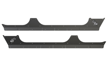 Picture of Fishbone Offroad 07-18 Jeep Wrangler JK 4 Door Rocker Guards Scale Armor